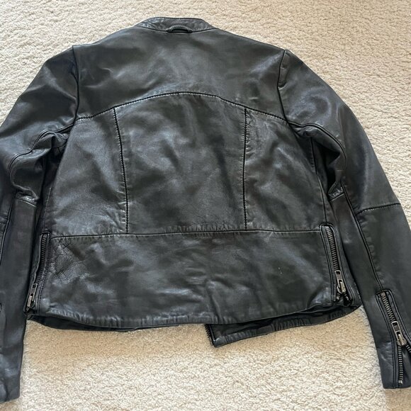 Free People Leather Jacket - Picture 2 of 7